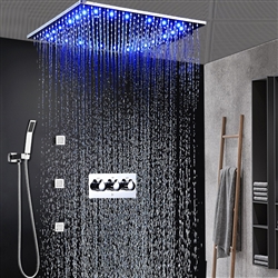 Rain Shower System With Handheld